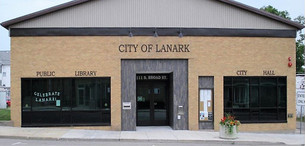 The City of Lanark public library.