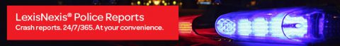 A graphic about LexisNexis Police Reports.