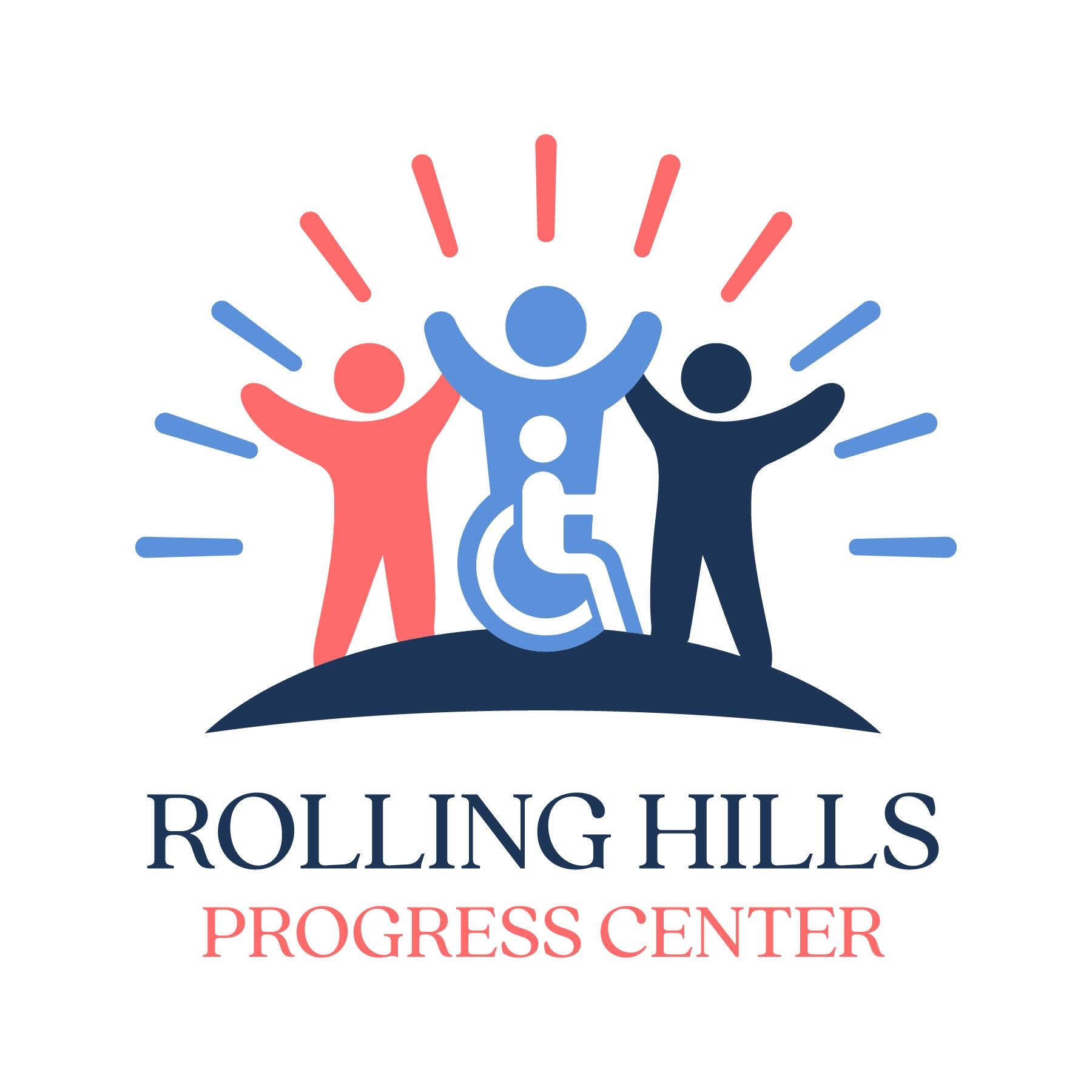 The logo for Rolling Hills Progress Center.