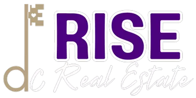 The logo for DC Rise Real Estate.