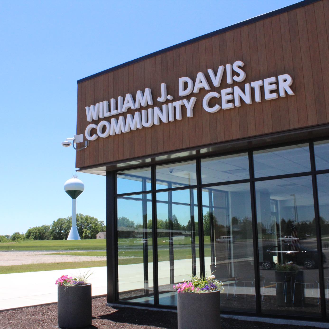 The William J. Davis Community Center Building.