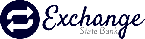 The logo for Exchange State Bank.