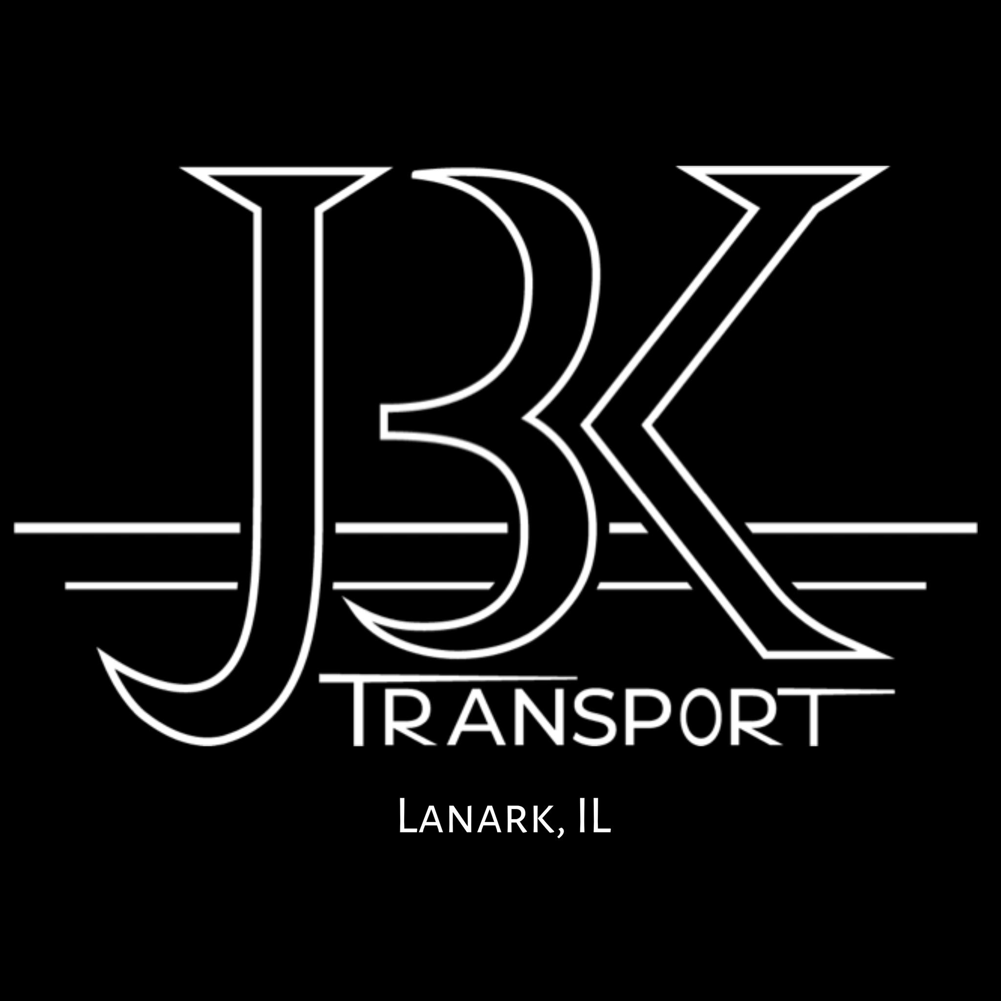 The logo for JBK Transport.