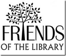 The logo for Friends of The Library.