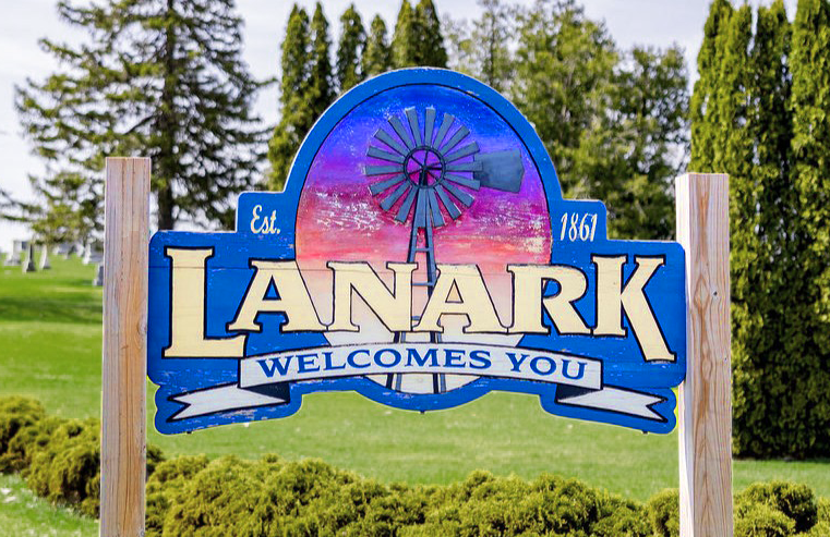 Lanark Sign.